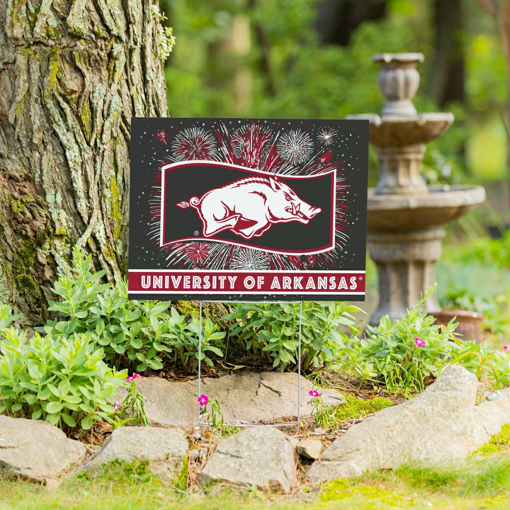 University of Arkansas Yard Sign, Patriotic