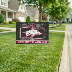 University of Arkansas Yard Sign, Patriotic