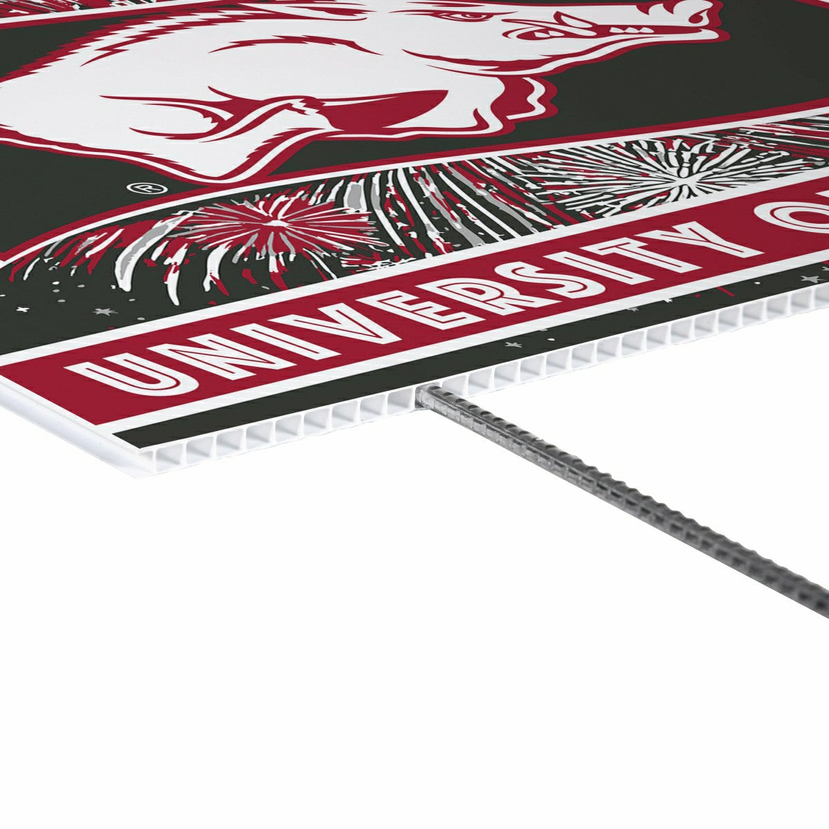 University of Arkansas Yard Sign, Patriotic