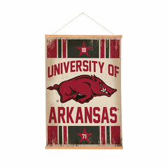 University of Arkansas, Canvas Wall Tapestry, Medium, 36x24