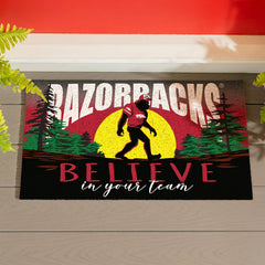 University of Arkansas Bigfoot PVC Mat, 28"x16"
