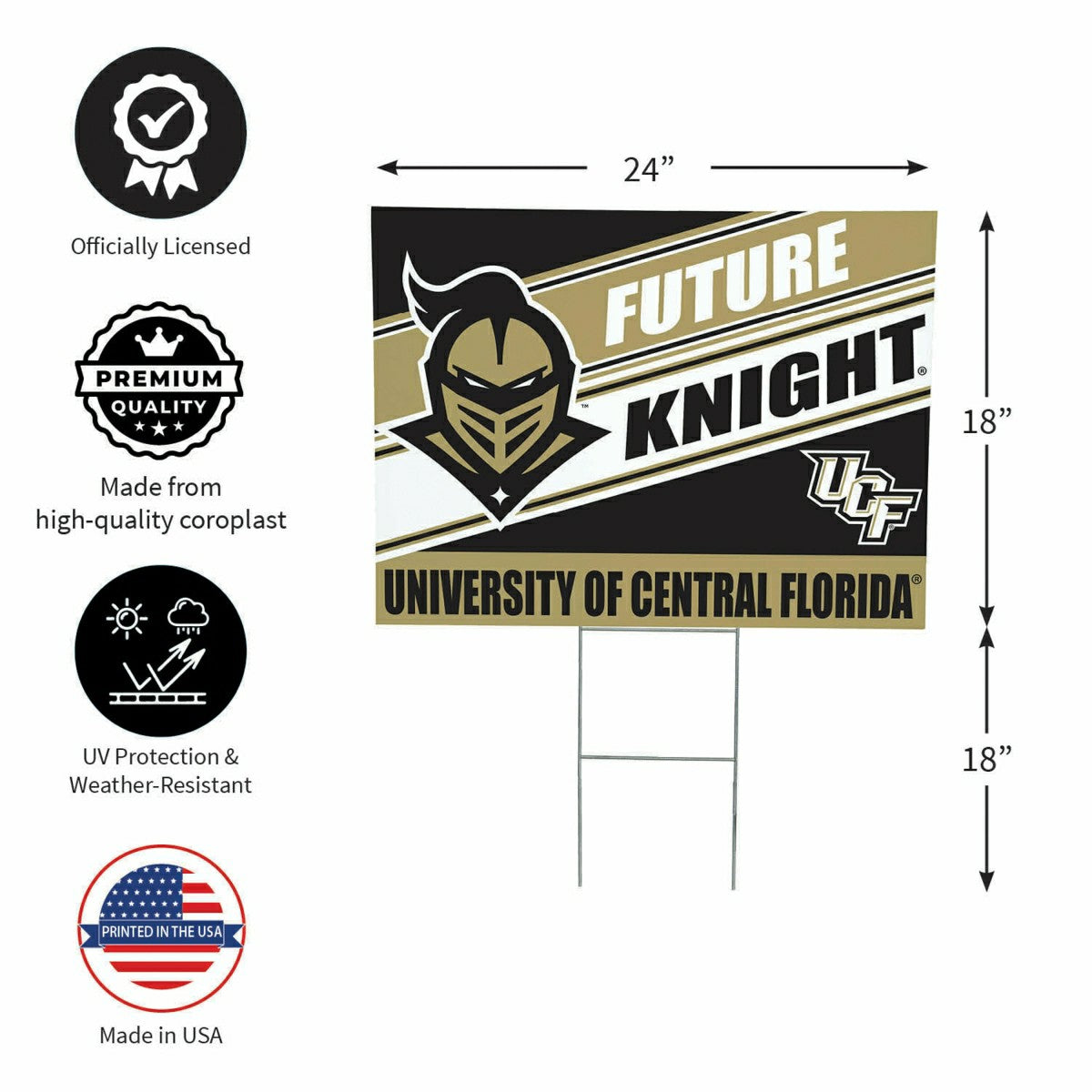 University of Central Florida Coroplast Yard Sign, Future Student