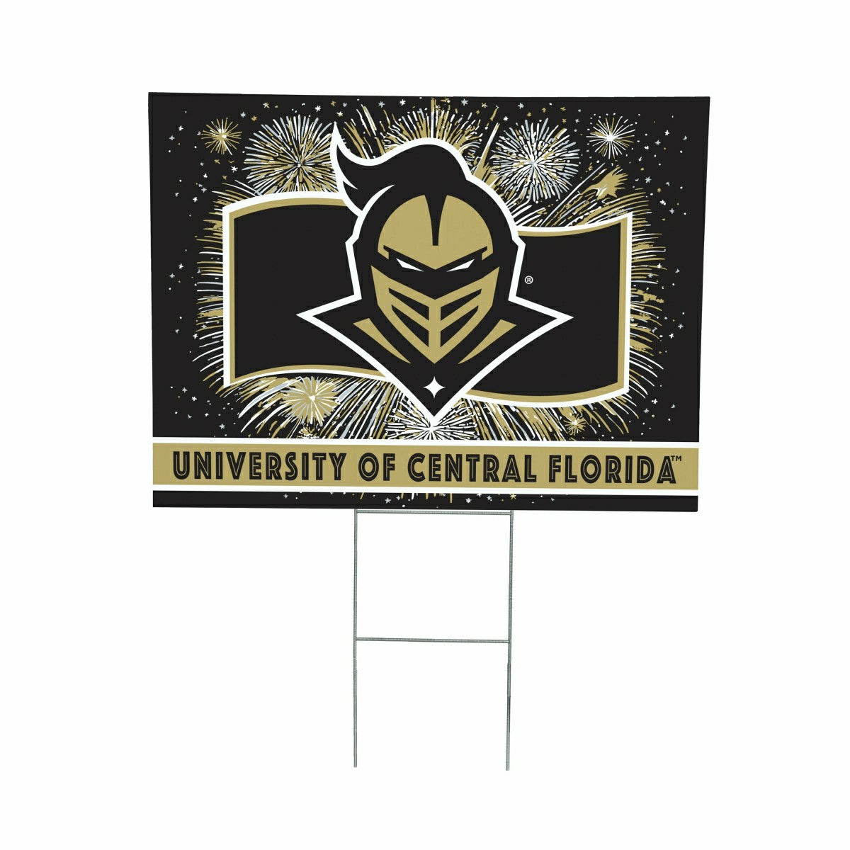 University of Central Florida Yard Sign, Patriotic
