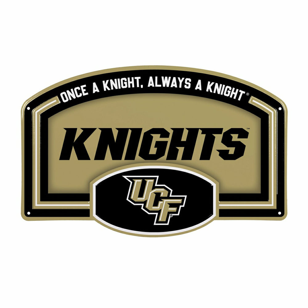 University of Central Florida USA Embossed Steel Wall Sign, 11" x 17"
