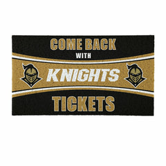 28" x 16" PVC Trapper Mat, Come Back with Tickets, University of Centr
