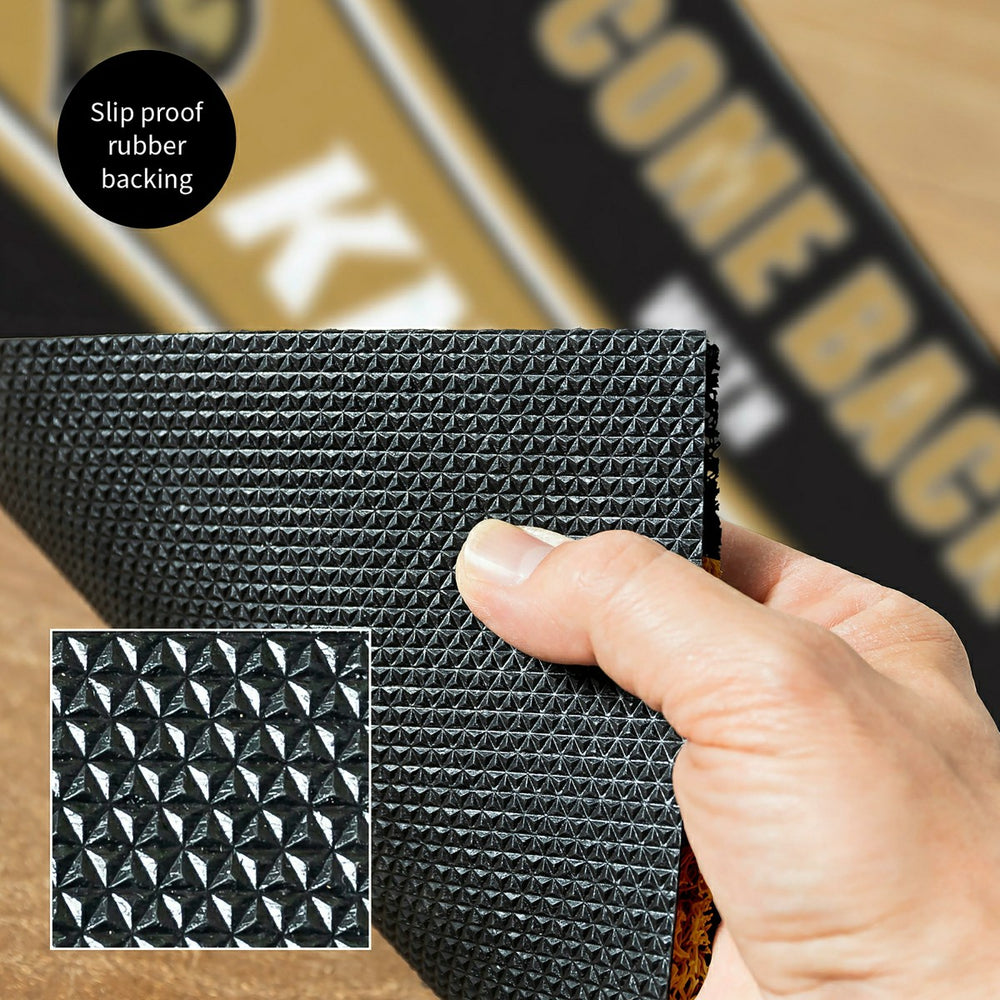 28" x 16" PVC Trapper Mat, Come Back with Tickets, University of Centr