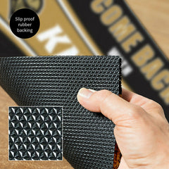 28" x 16" PVC Trapper Mat, Come Back with Tickets, University of Centr