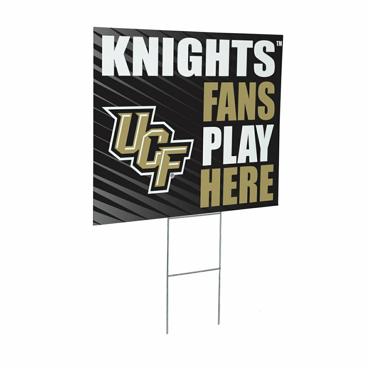 University of Central Florida Coroplast Yard Sign "Fans Play Here"