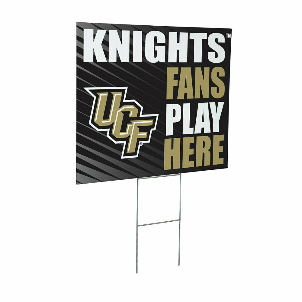 University of Central Florida Coroplast Yard Sign "Fans Play Here"