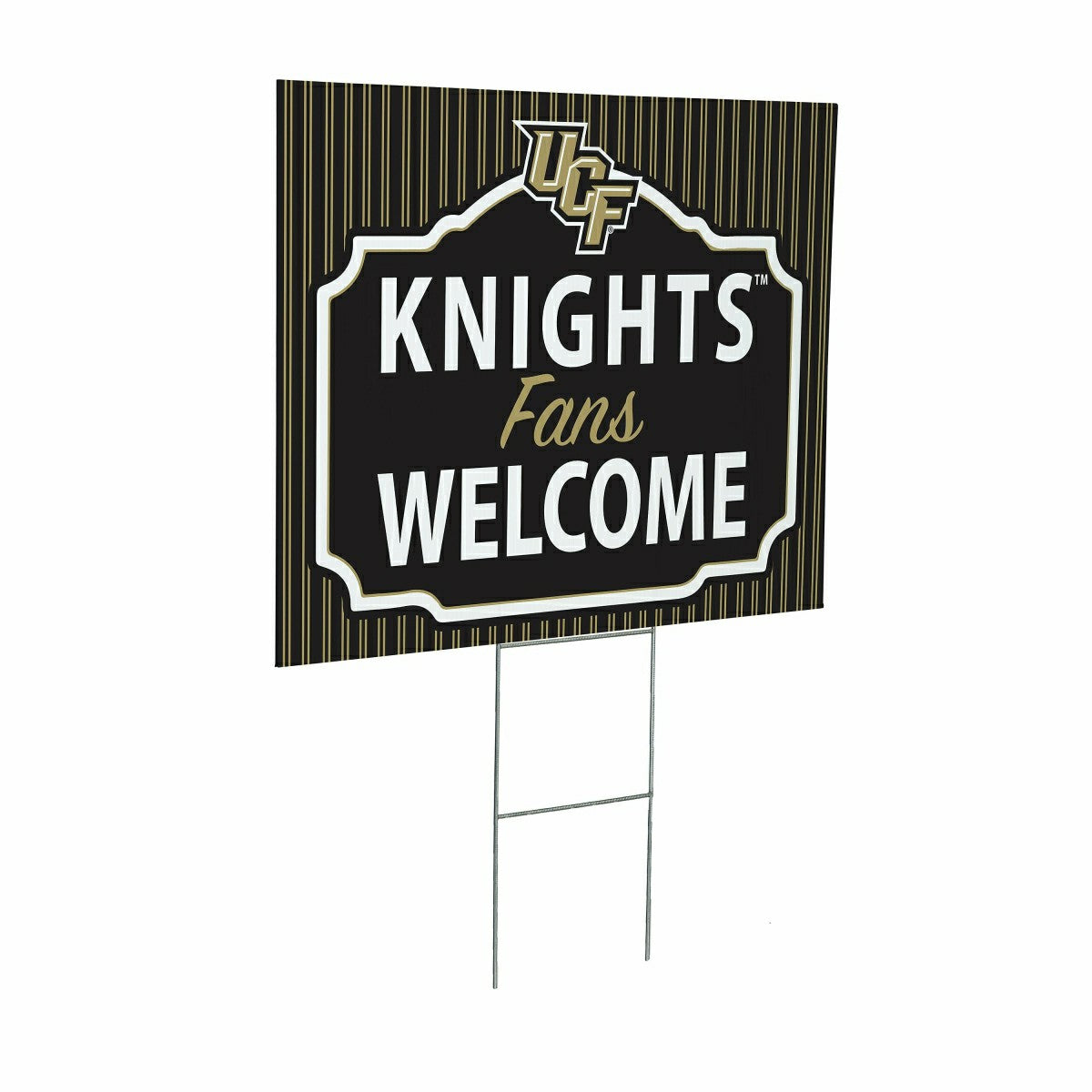 University of Central Florida Coroplast Yard Sign, "Fans Welcome"