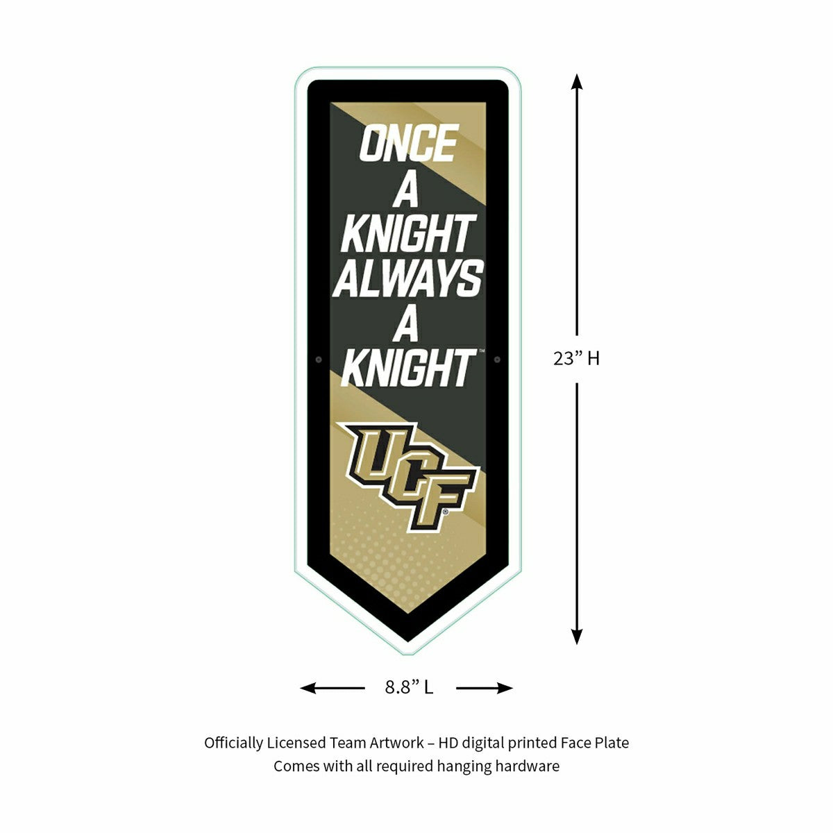 LED Wall Decor, Pennant, University of Central Florida