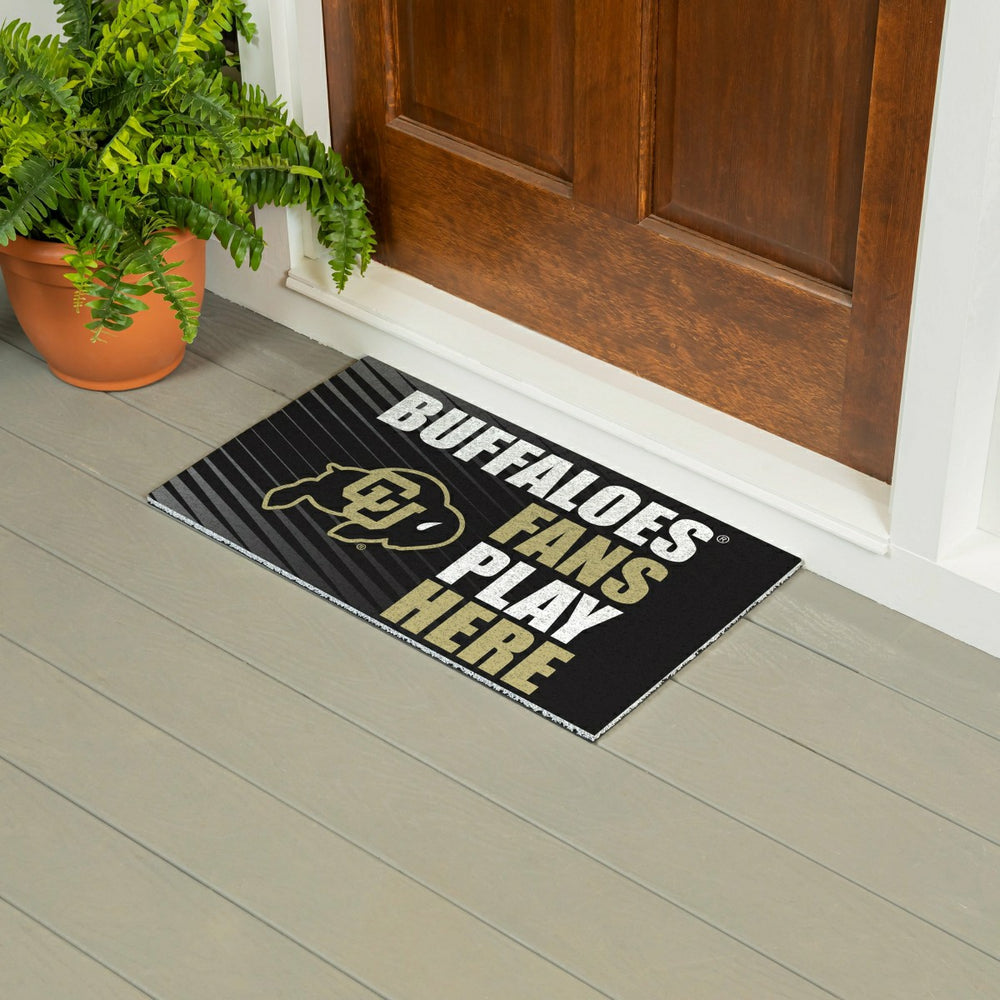 University of Colorado Fan Mat, 28"x16"