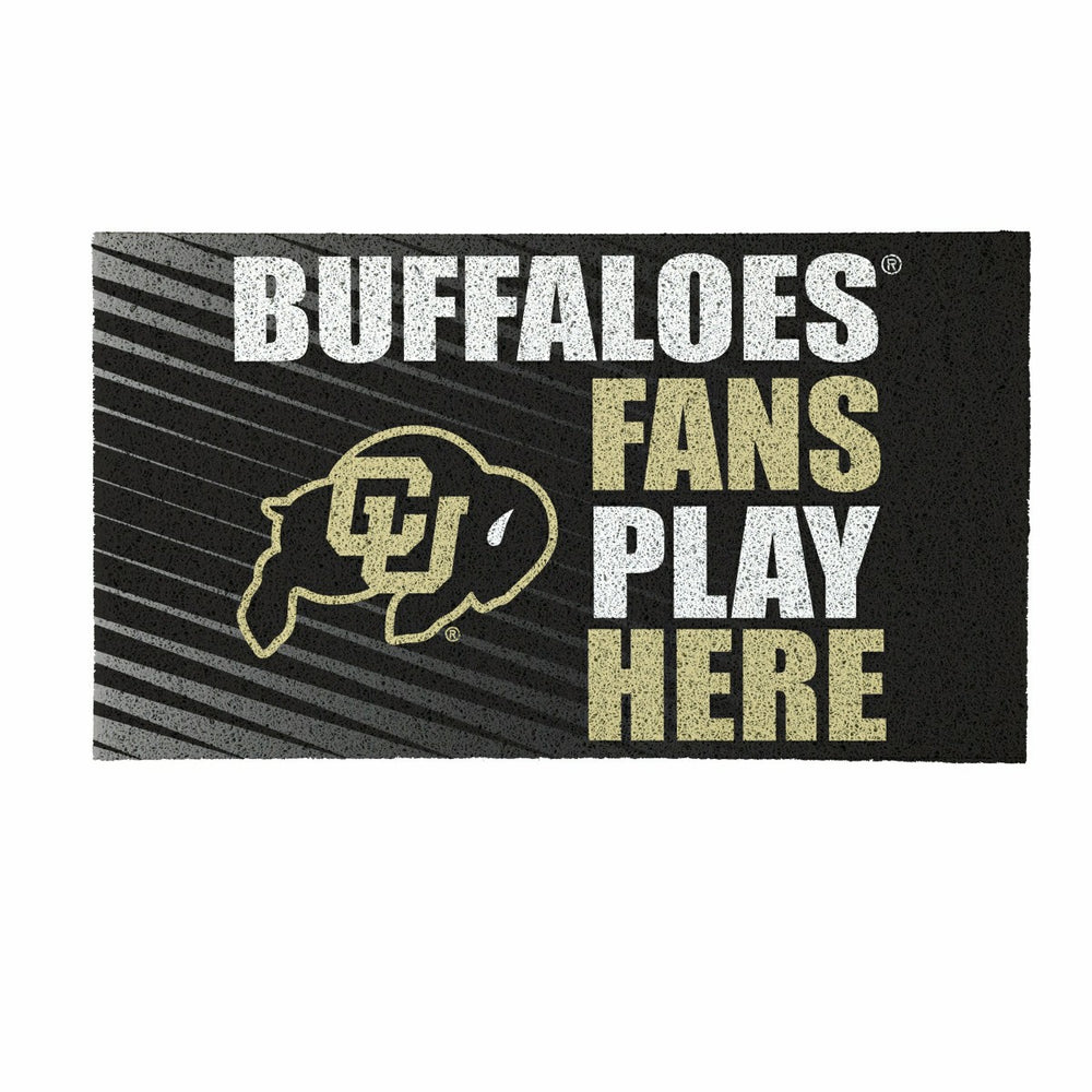 University of Colorado Fan Mat, 28"x16"