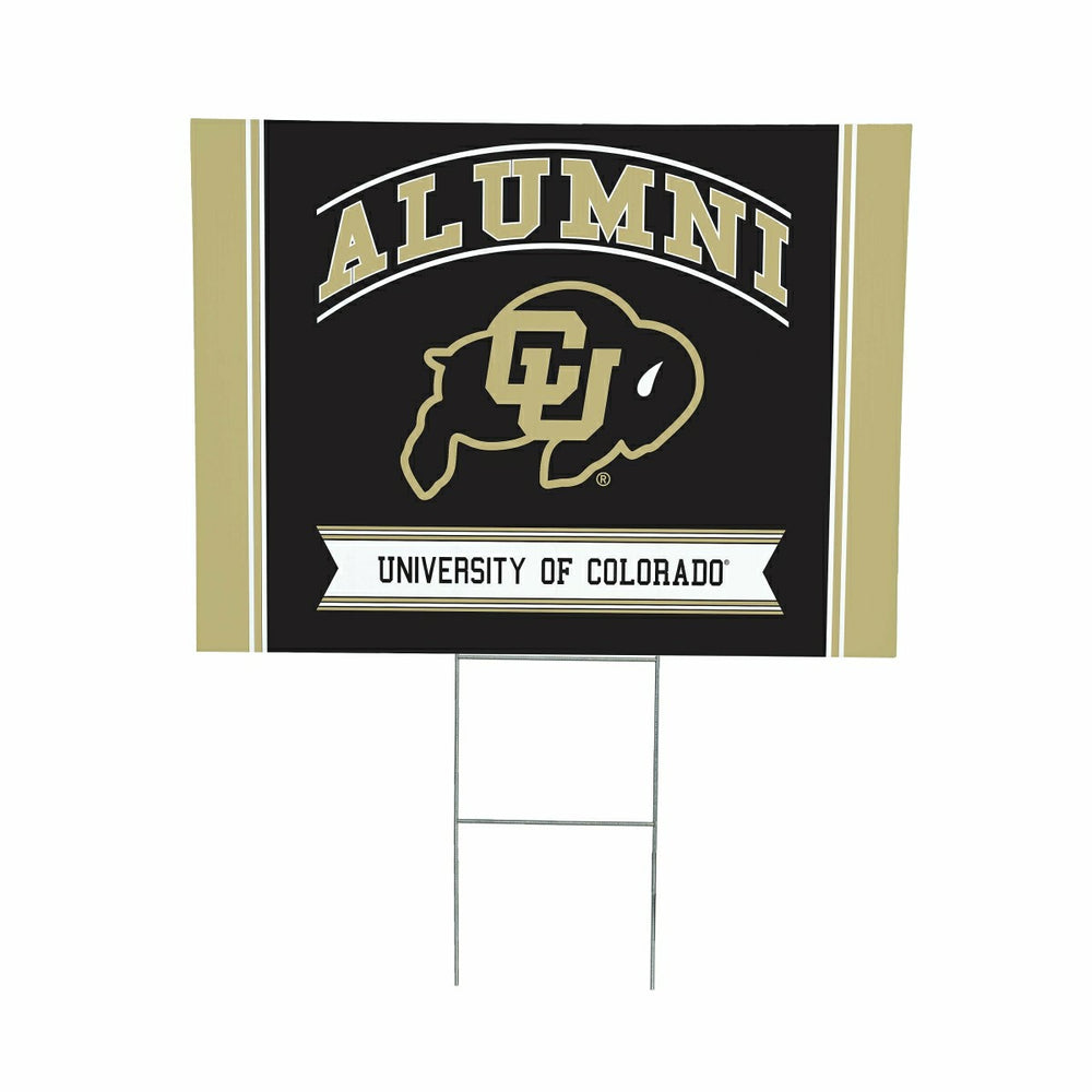 University of Colorado Coroplast Yard Sign Alumni
