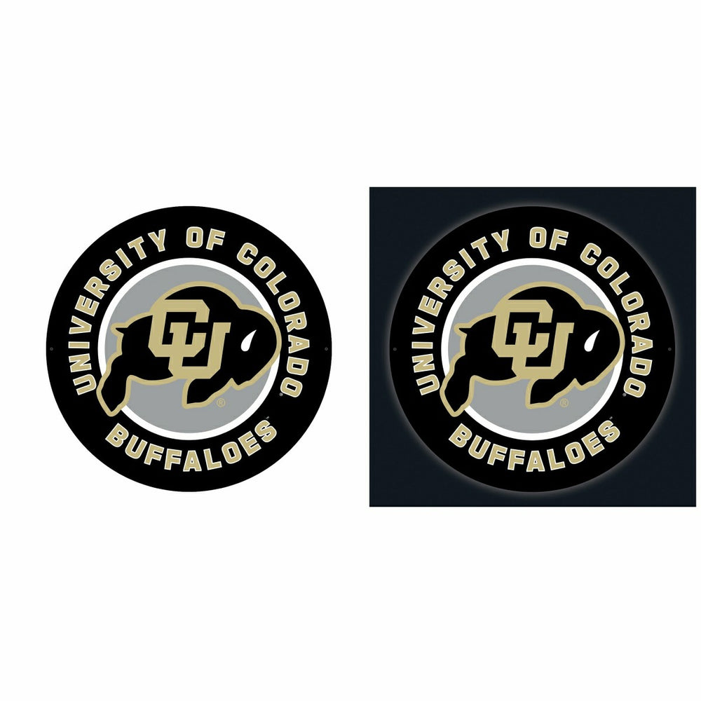 LED Wall Decor, Round, University of Colorado