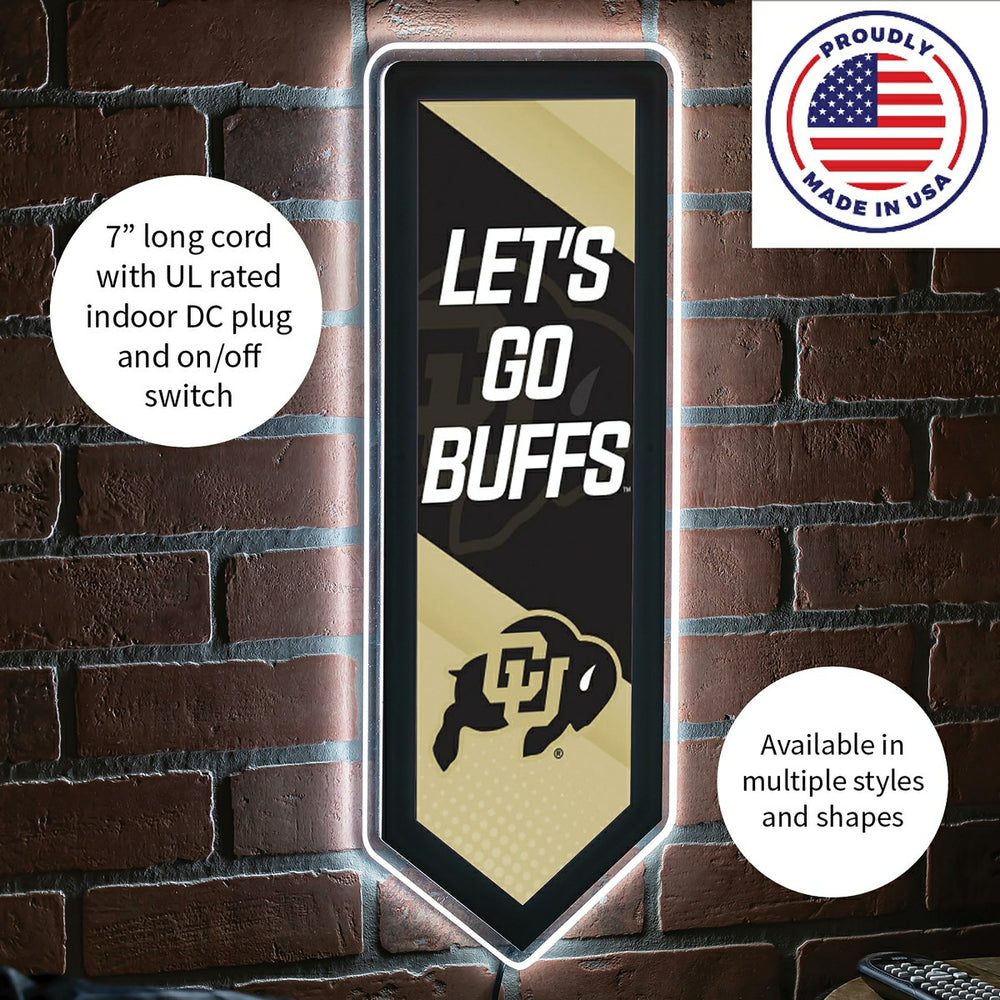 LED Wall Decor, Pennant, University of Colorado