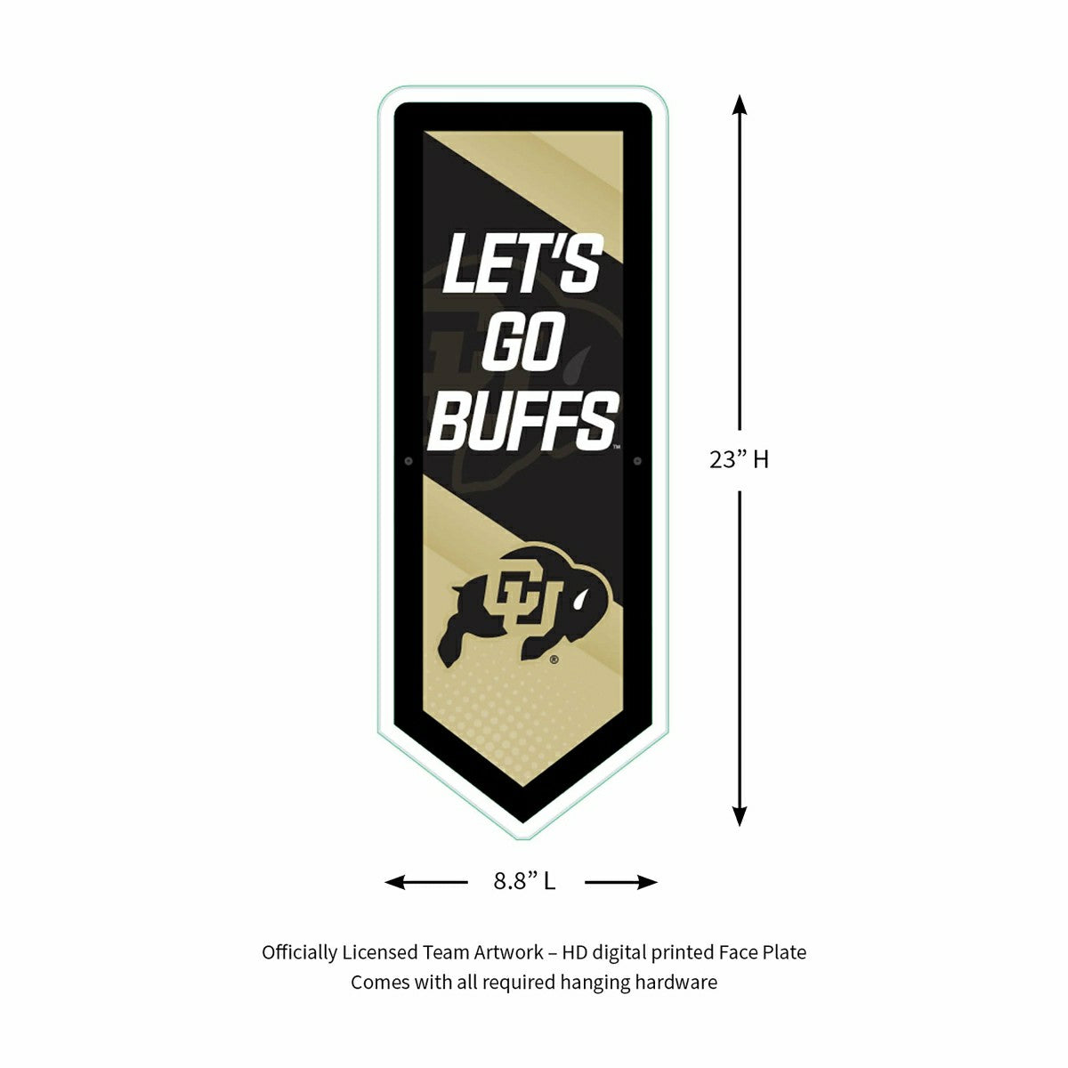 LED Wall Decor, Pennant, University of Colorado