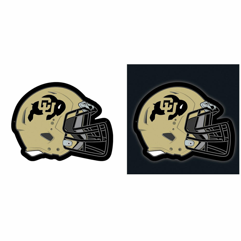 LED Wall Decor, Helmet, University of Colorado