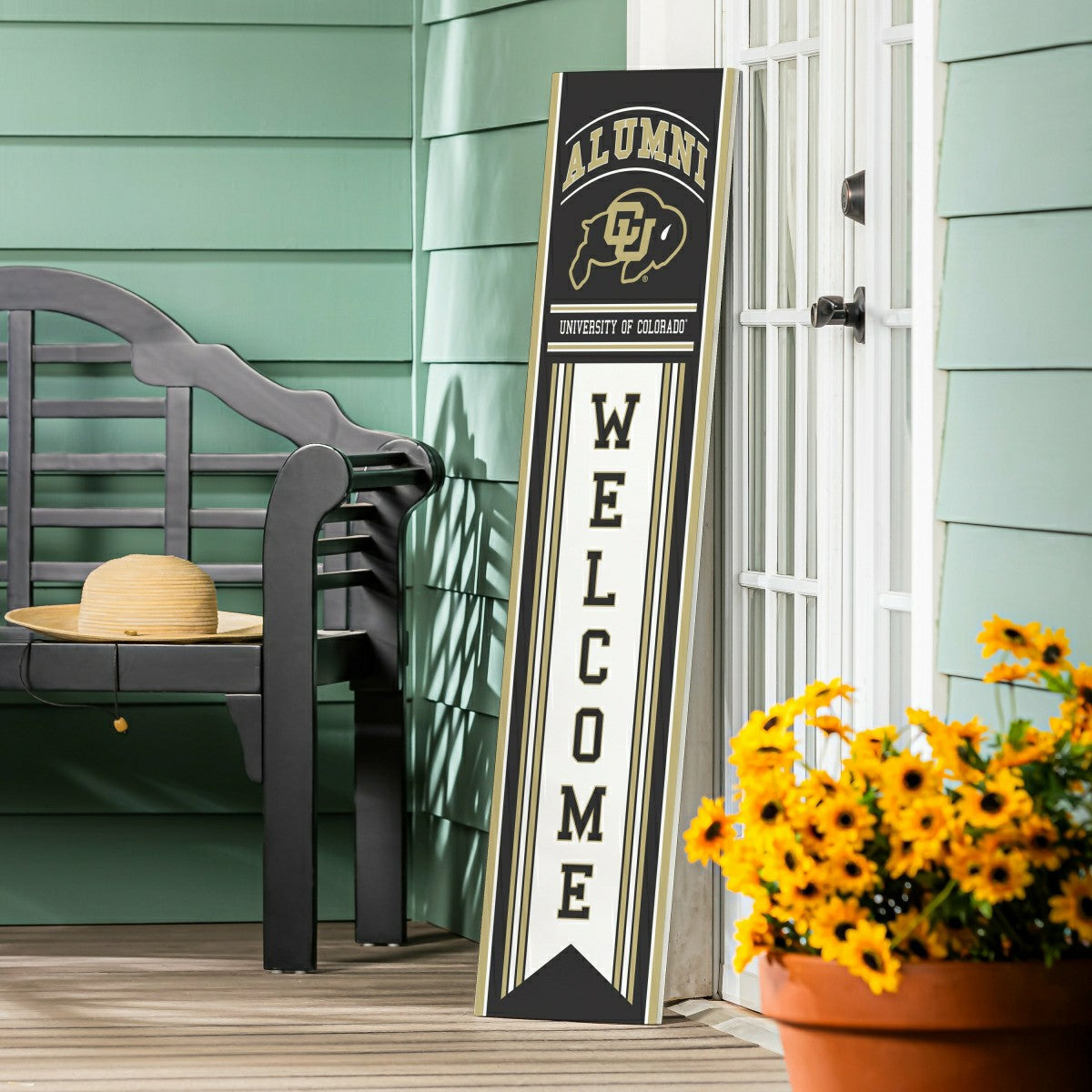 University of Colorado Alumni Single Sided Large Leaner, 46"