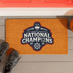 University of Connecticut, Womens NCAA Basketball Champions Coir Mat,