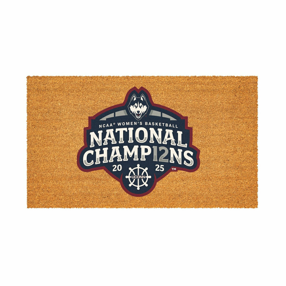 University of Connecticut, Womens NCAA Basketball Champions Coir Mat,