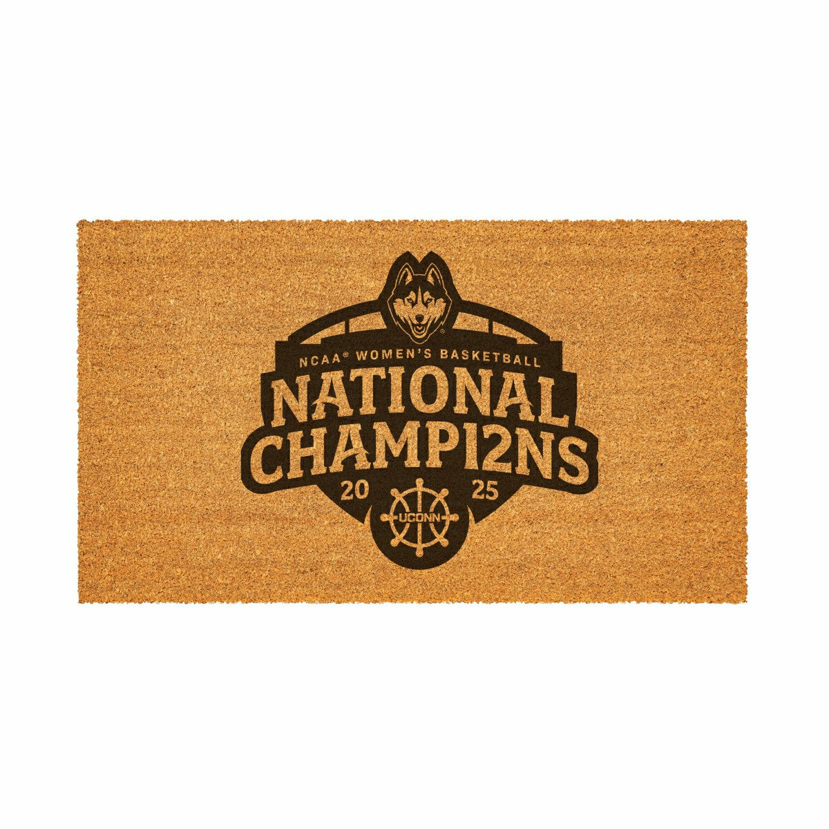 University of Connecticut, Womens NCAA Basketball Champions Coir Mat,