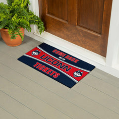28" x 16" PVC Trapper Mat, Come Back with Tickets, Uconn