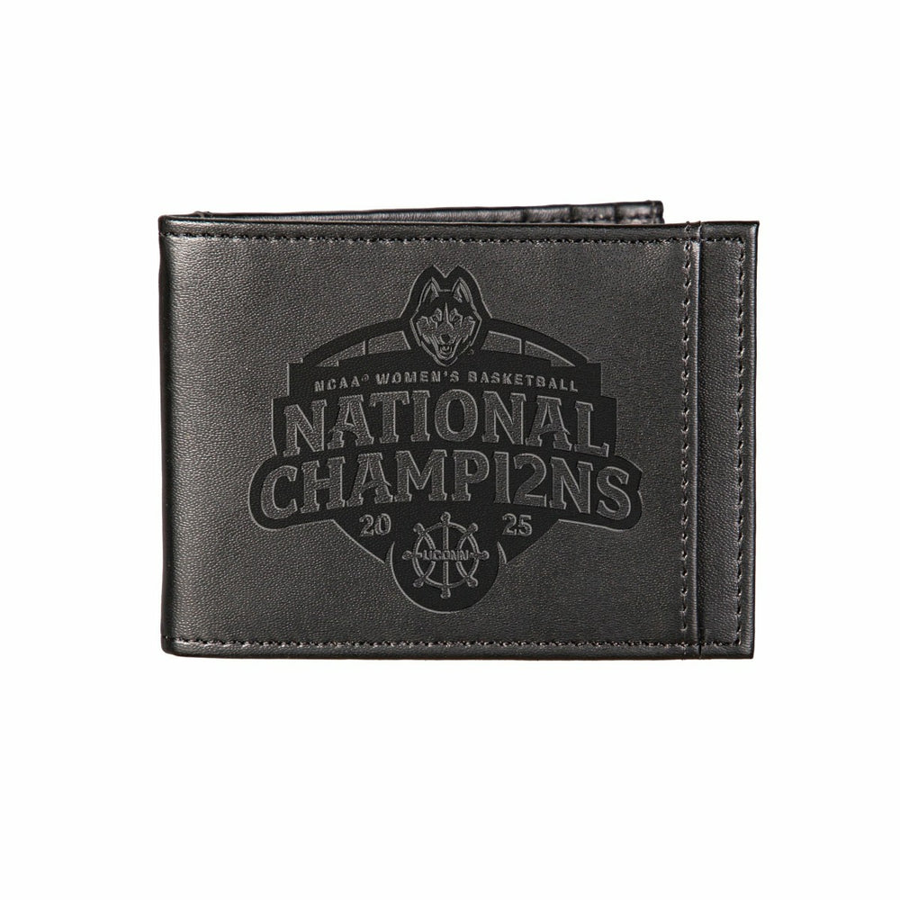 University of Auburn, Mens NCAA Basketball Champions Wristlet Wallet, Black