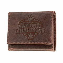 University of Connecticut, Womens NCAA Basketball Champions Wallet, Tr