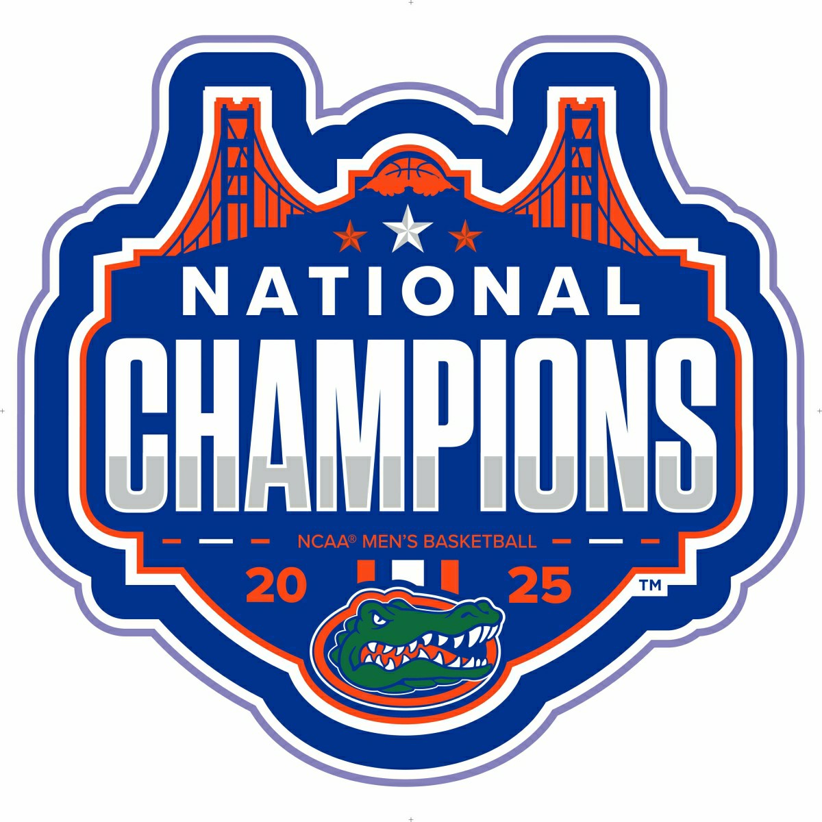 University of Florida, Mens NCAA Basketball Champions LED Wall Decor,