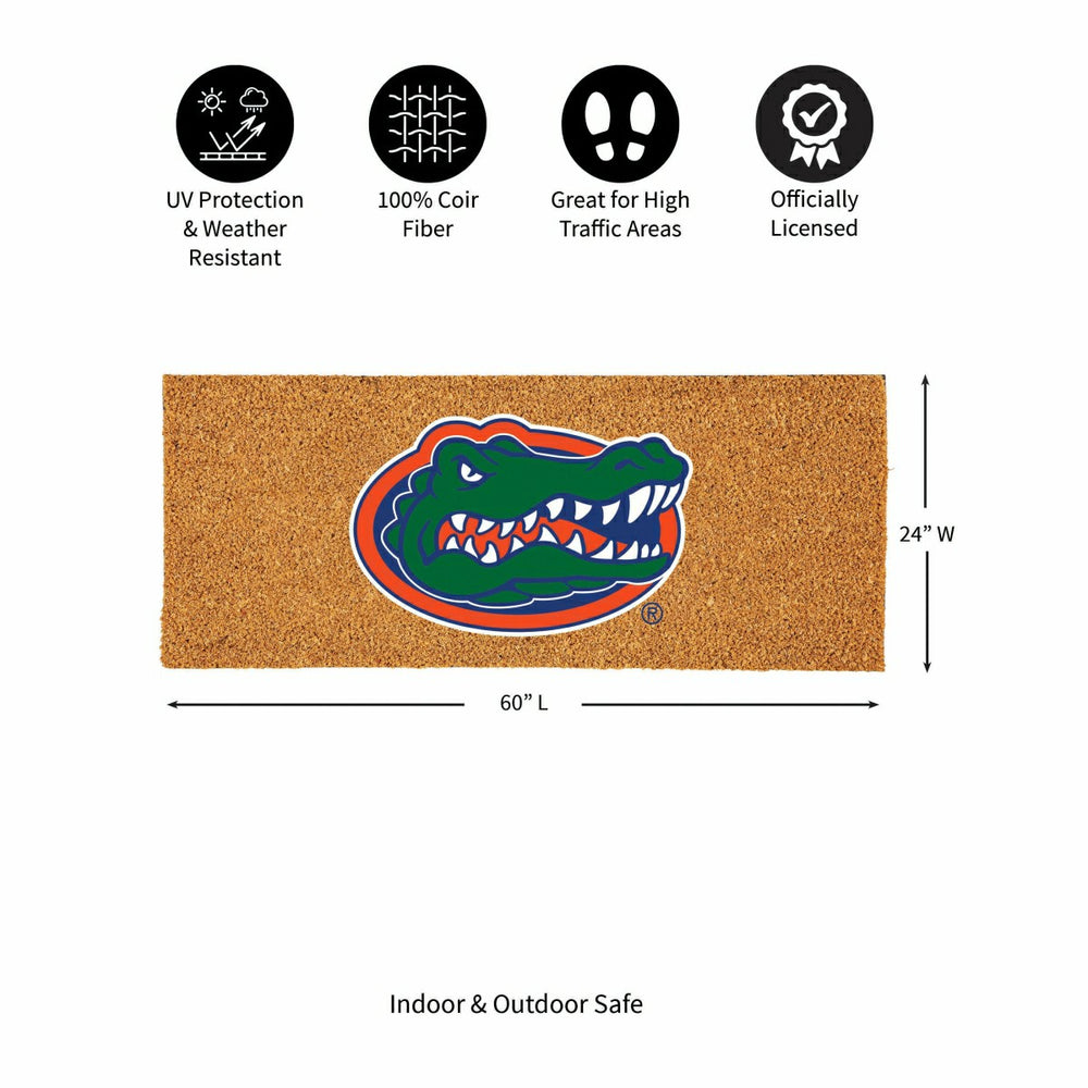 University of Florida Extra Large Full Color Coir Mat, 60"x24"