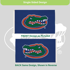University of Florida Single Sided Flag w/ 2 Grommets, 3'x5'