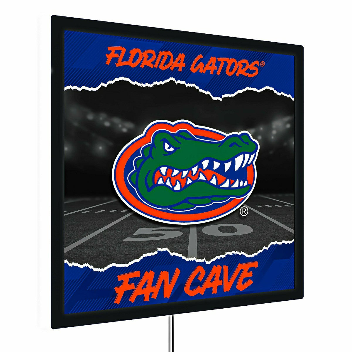 University of Florida 23"H x 23"L LED Wall Decor, Edgelite, Square