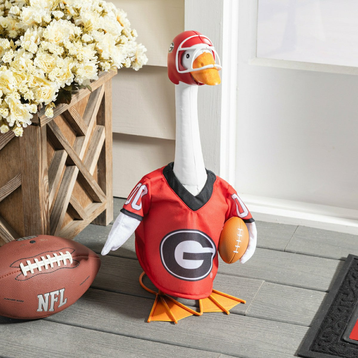 University of Georgia Sports Porch Goose Uniform