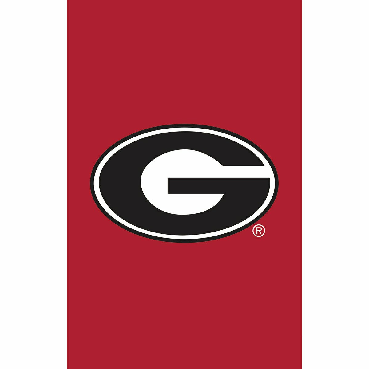 University of Georgia Applique House Flag