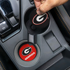 University of Georgia Car Coaster Set, 2pc