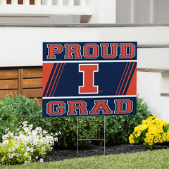 University of Illinois Coroplast Yard Sign Graduate
