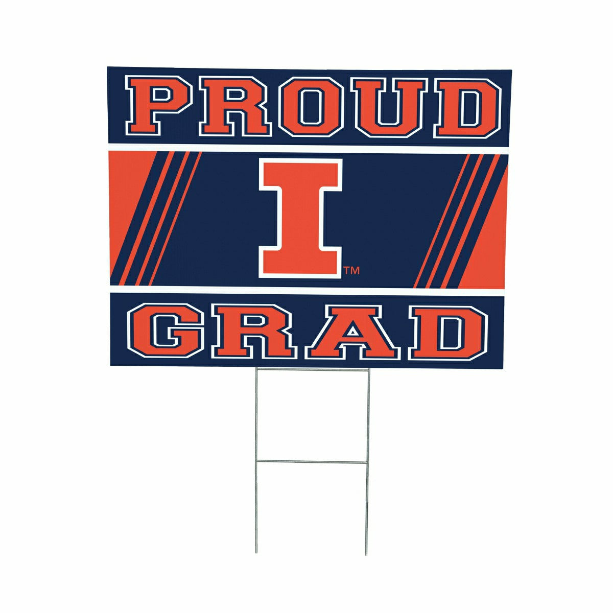University of Illinois Coroplast Yard Sign Graduate