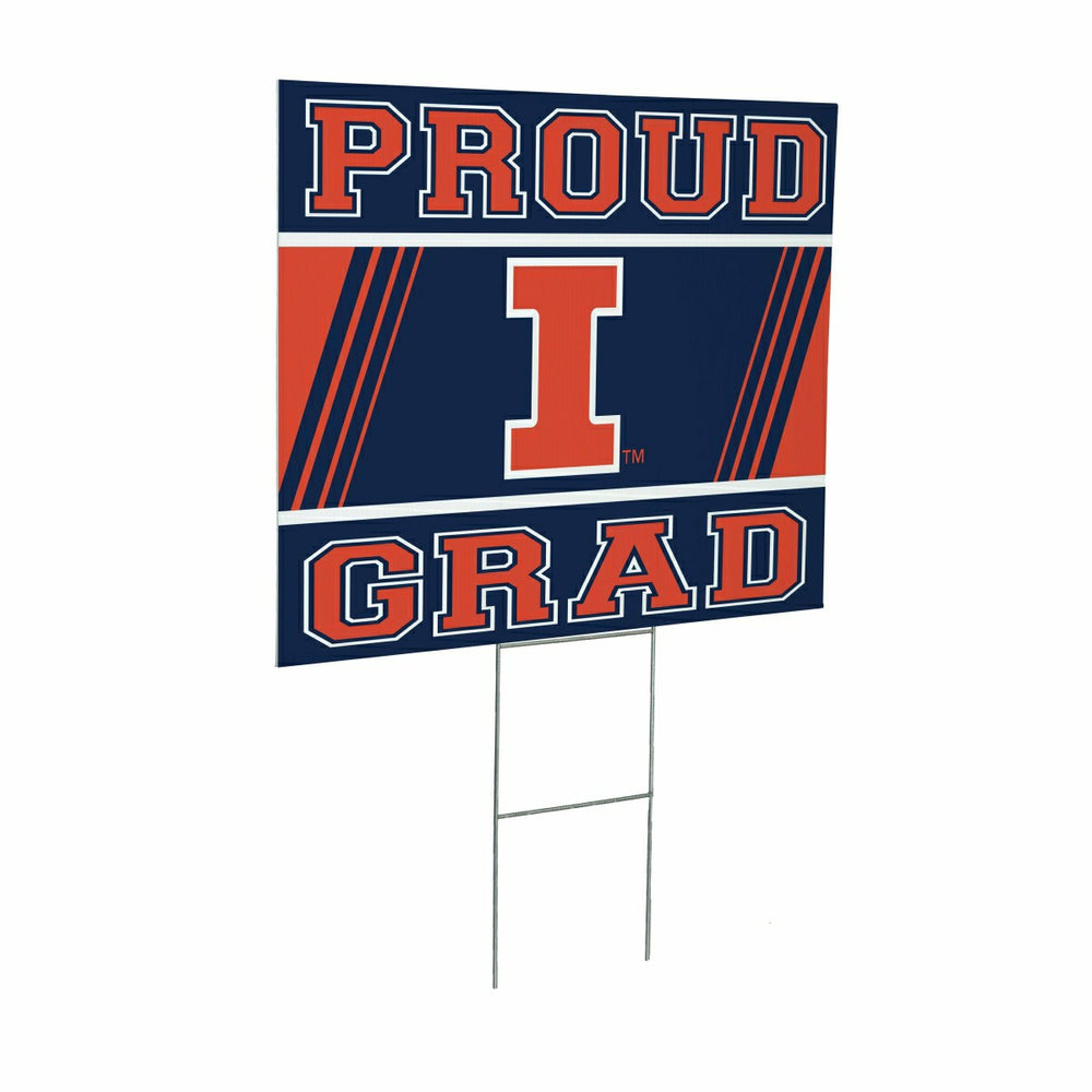 University of Illinois Coroplast Yard Sign Graduate