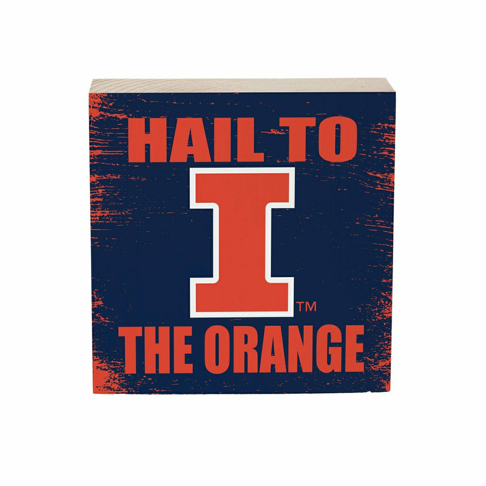 University of Illinois Plock, Down Home Fans, 6x6