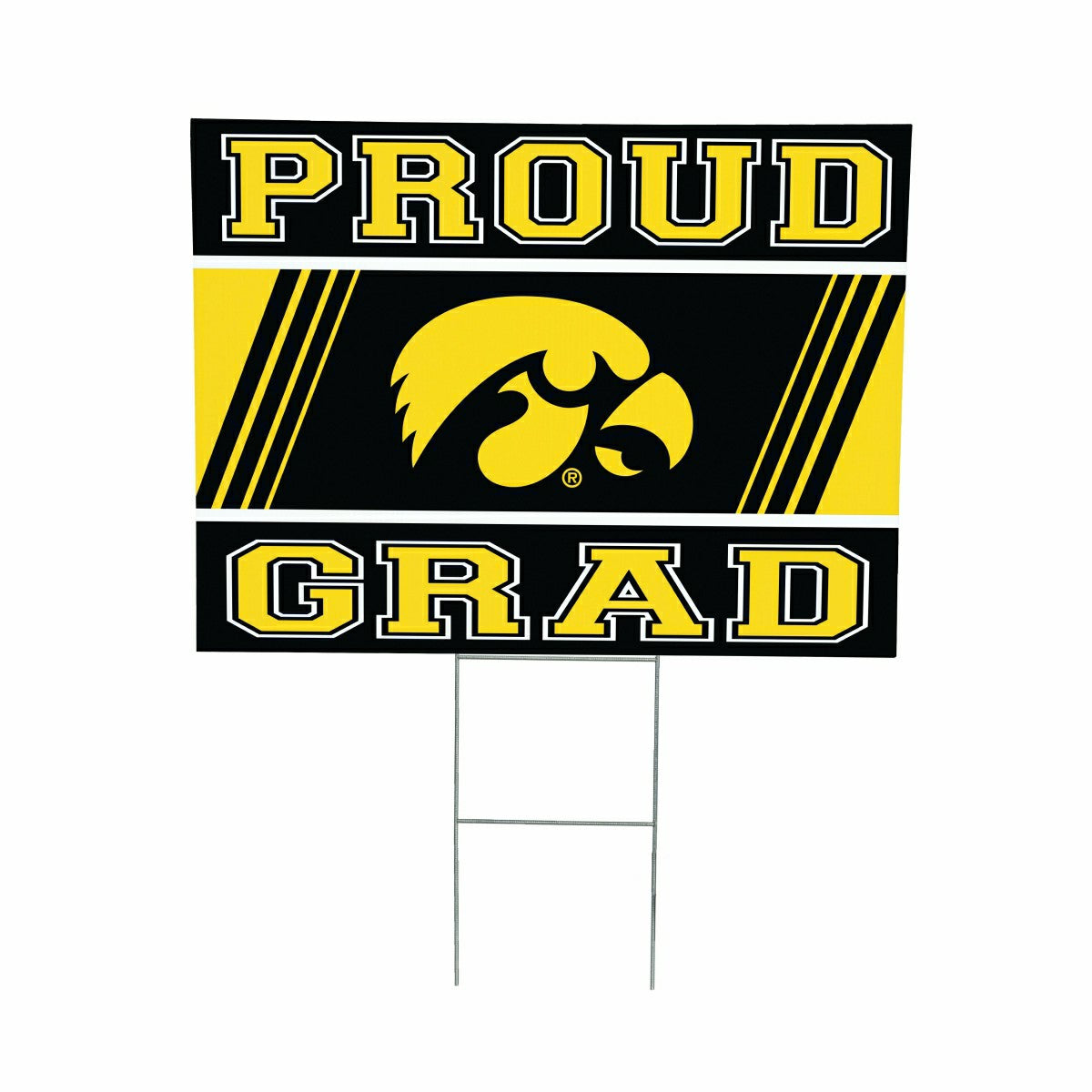 University of Iowa Coroplast Yard Sign Graduate