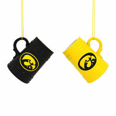 University of Iowa Ceramic Mini Stein, 3oz, set of 2