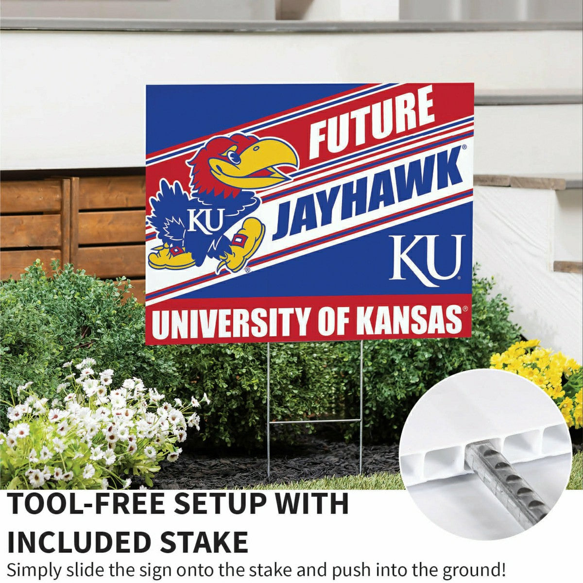 University of Kansas Coroplast Yard Sign, Future Student