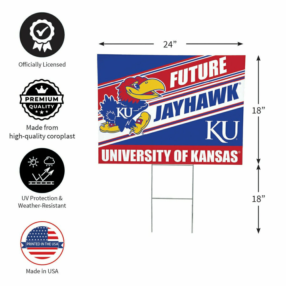 University of Kansas Coroplast Yard Sign, Future Student