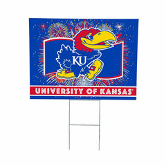 University of Kansas Yard Sign, Patriotic
