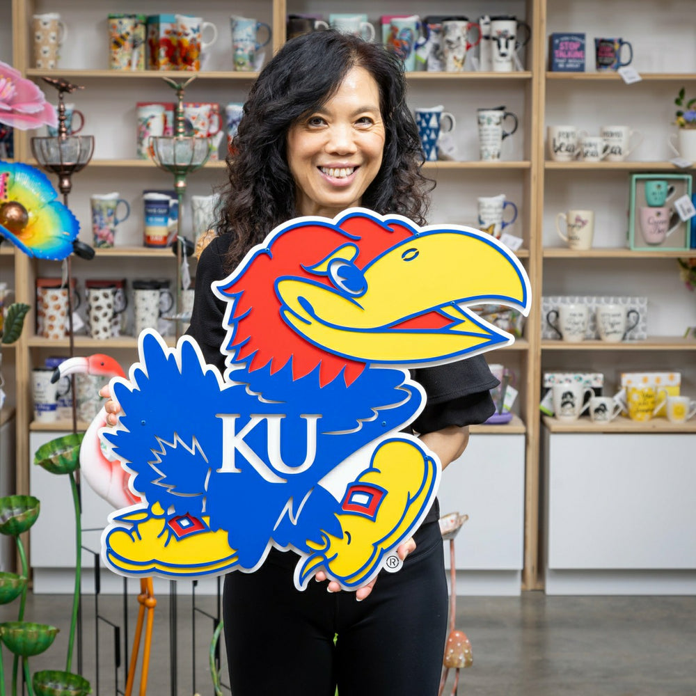 University of Kansas Premier Metal Wall Art