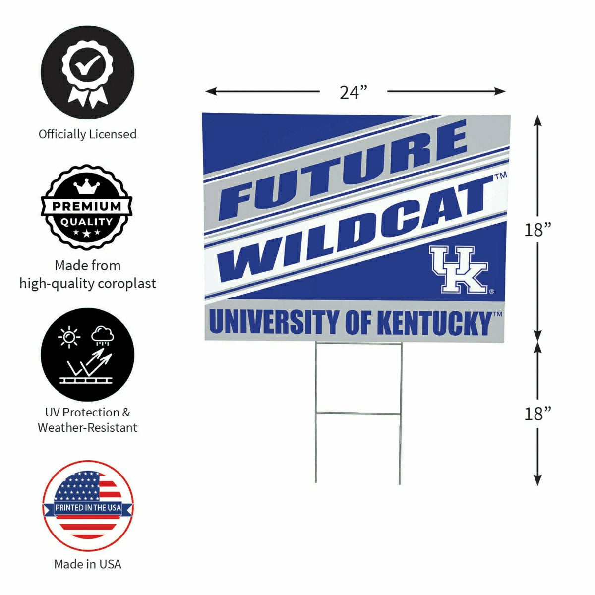 University of Kentucky Coroplast Yard Sign, Future Student