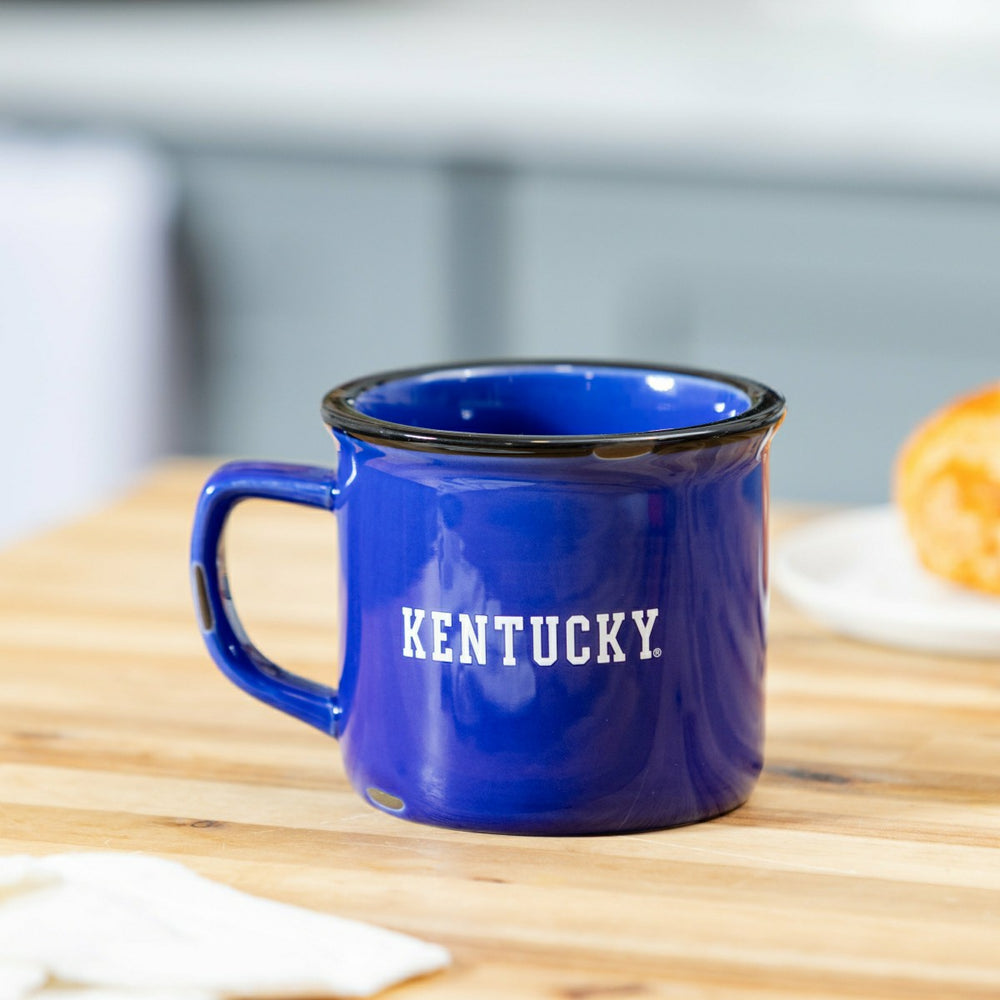 University of Kentucky Ceramic Camp Cup with Enamel Finish, 14oz