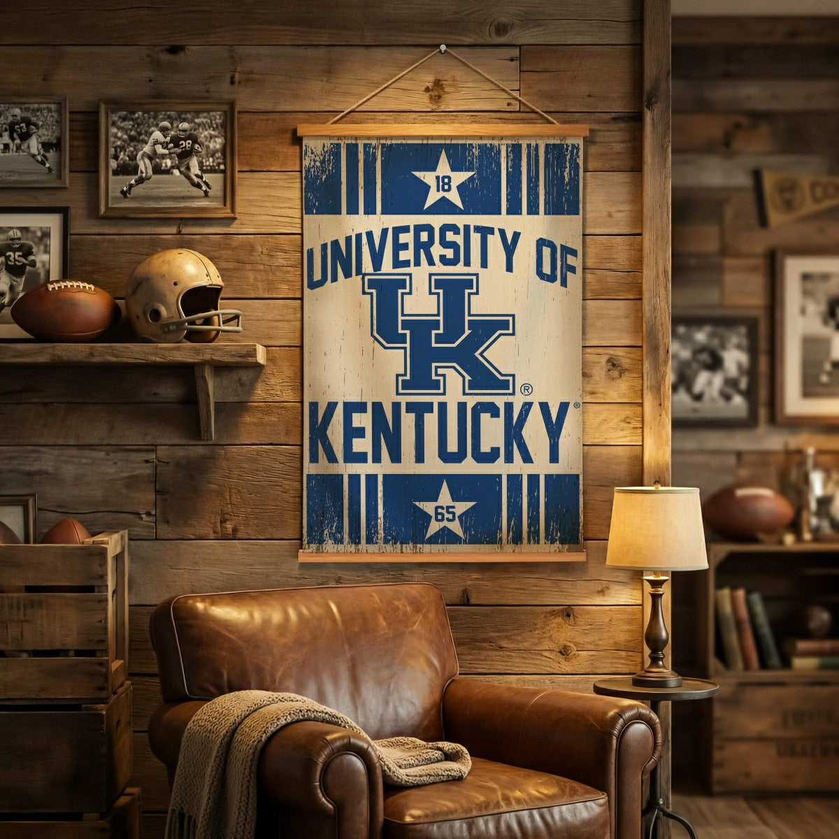 University of Kentucky, Canvas Wall Tapestry, Medium, 36x24