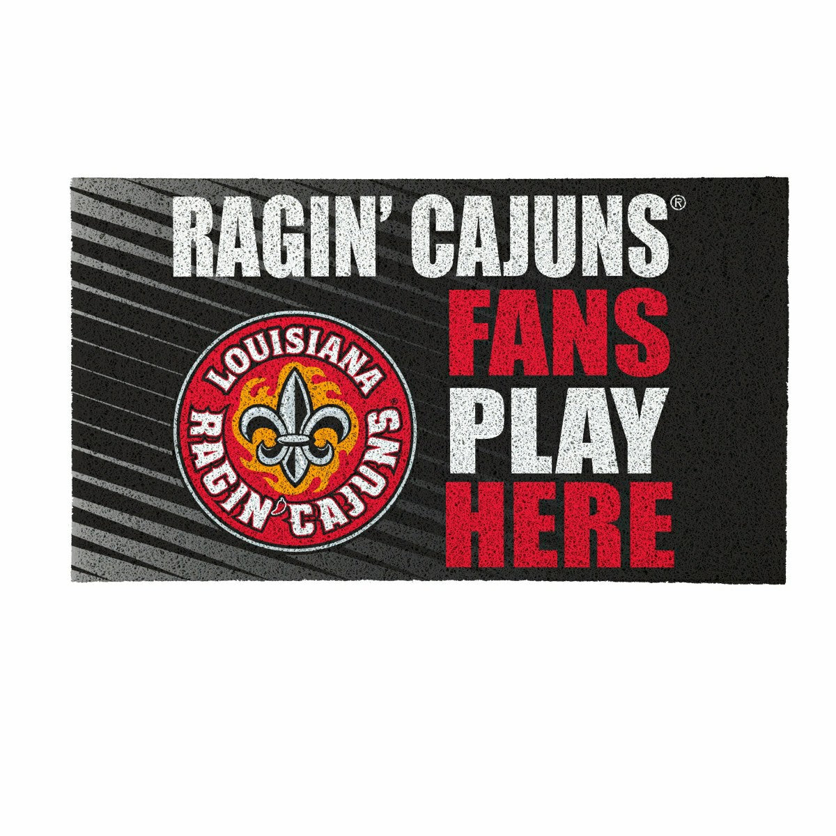University of Louisiana-Lafayette Fan Mat, 28"x16"
